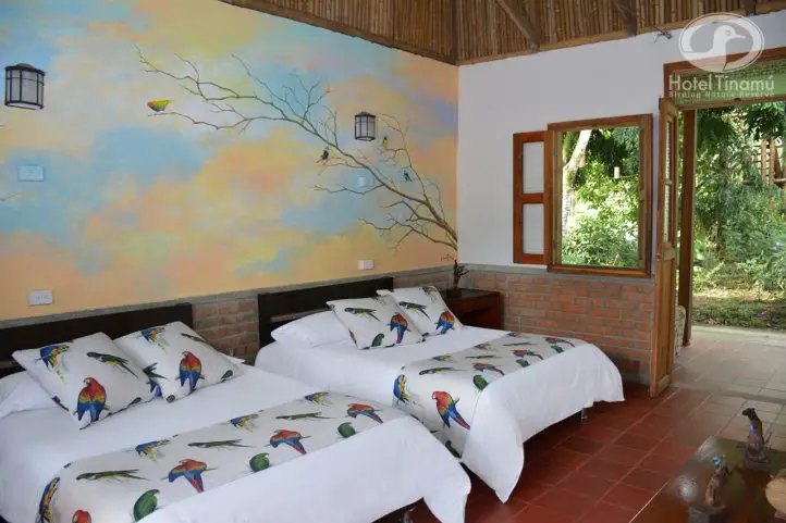 Accomodation at Tinamu Birding Nature Reserve