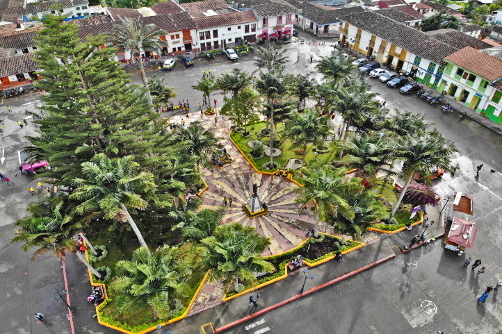 Plaza de Bolivar Square - Salento, Quindío