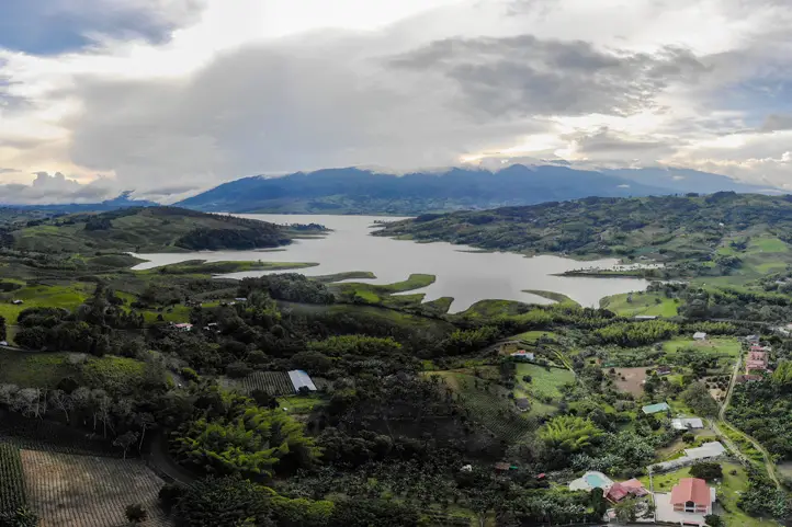 Calima Lake from La Huerta Hotel