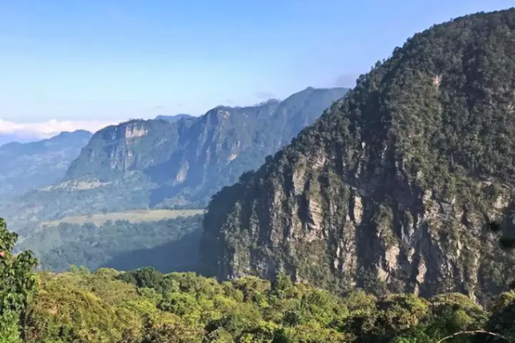 Chicaque Park, landscape from the viewpoint!